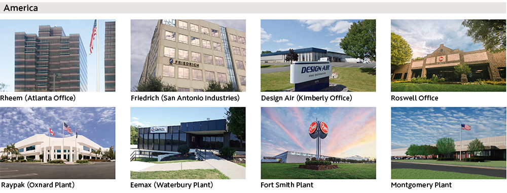 海外拠点15カ国-アメリカ