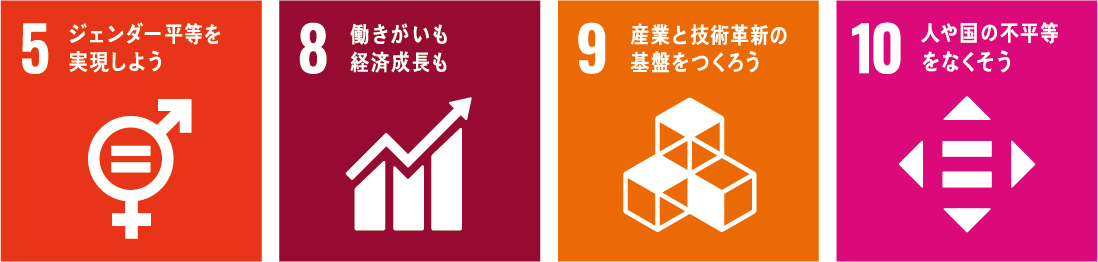 平等な社会へ（ジェンダーと多様性)