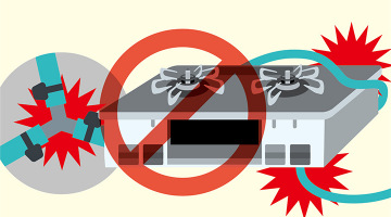 ガス接続を正しくしないと・・・