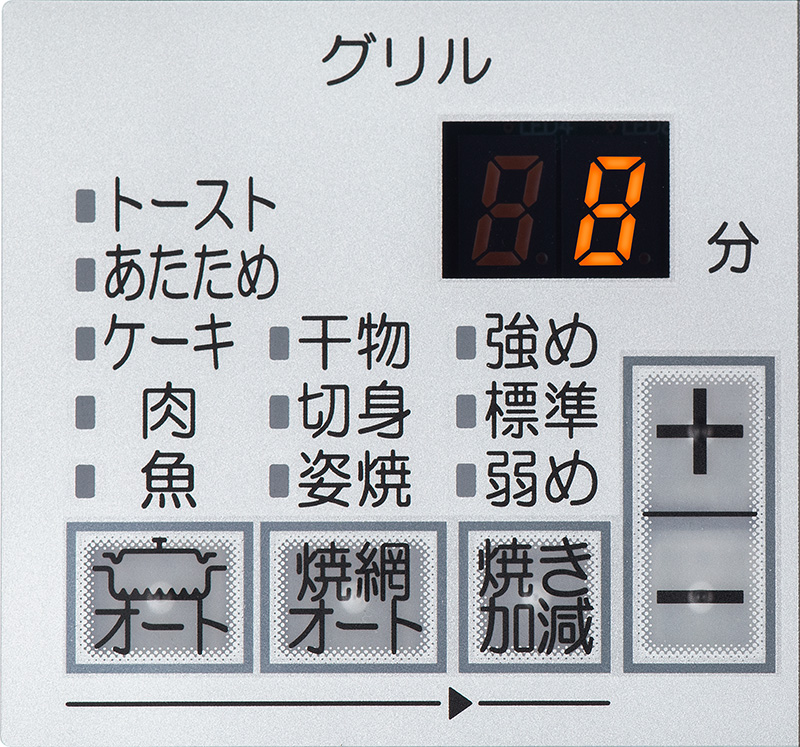 ラ・クックグランオートメニュー機能